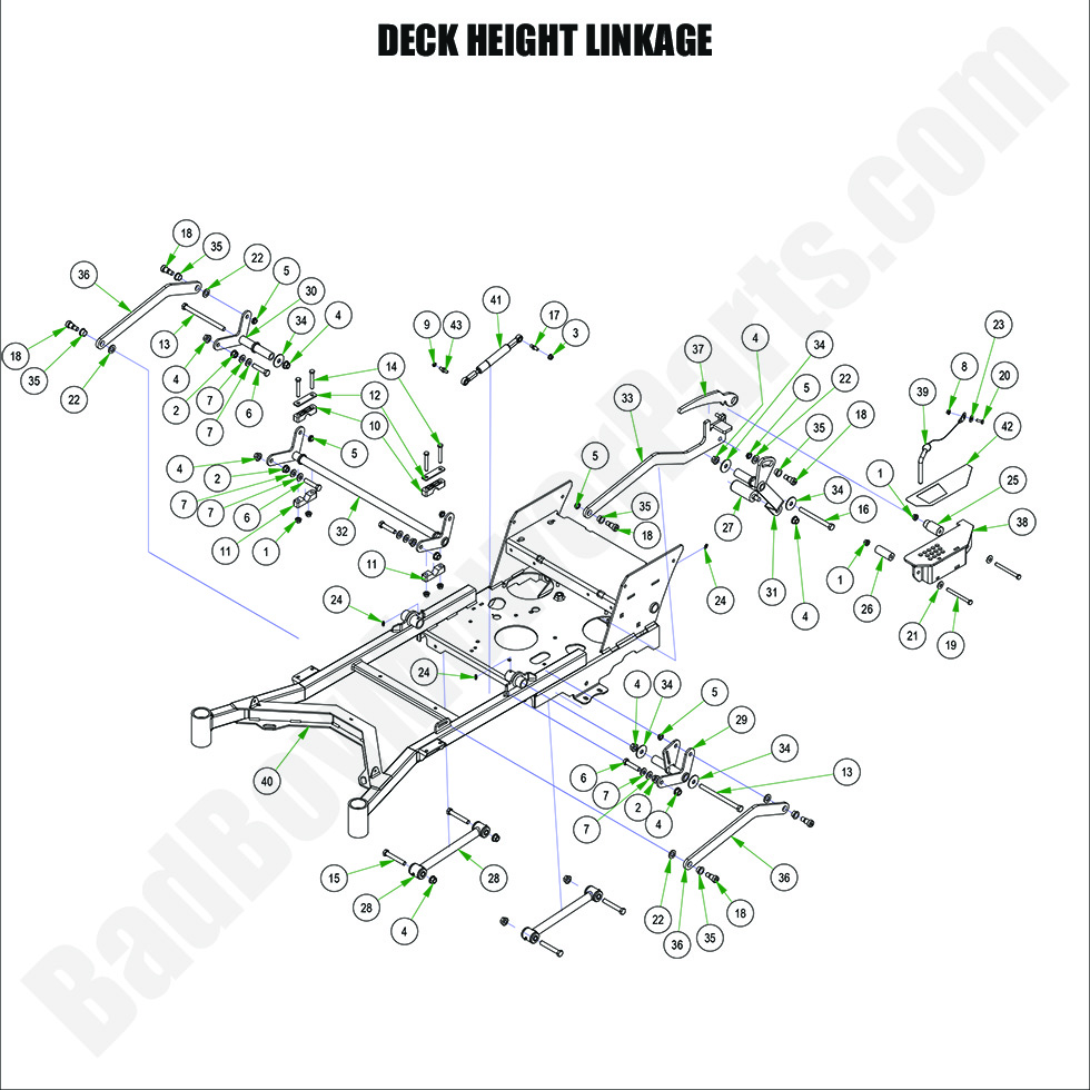2024 Raider - Deck Height Linkage